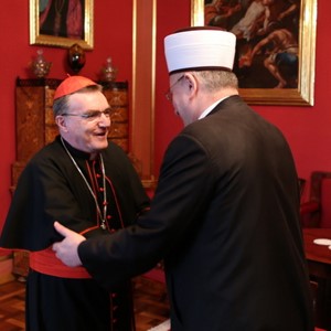 Kardinal Bozanić primio muftiju Aziza ef. Hasanovića